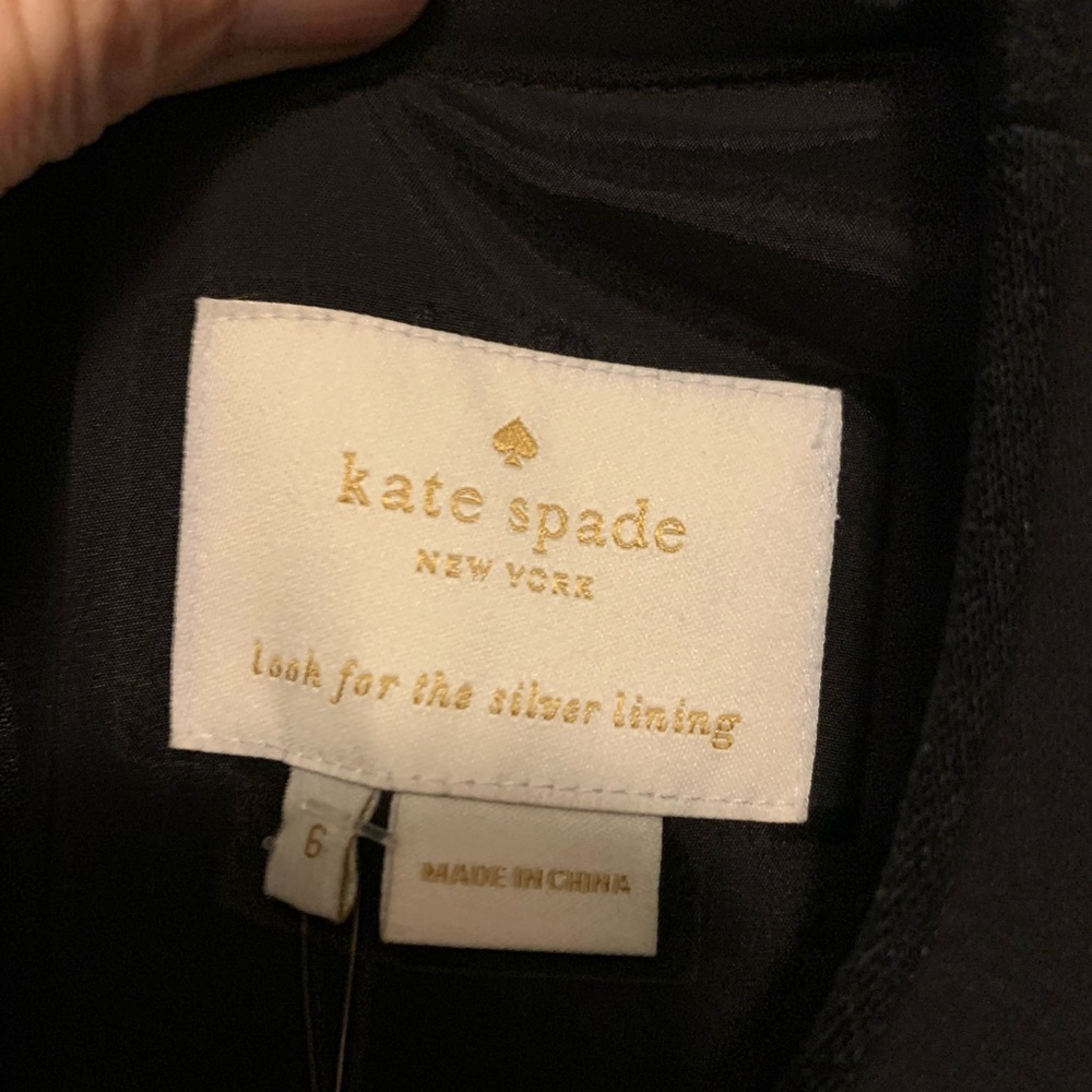 NWT Black Kate Spade Dress